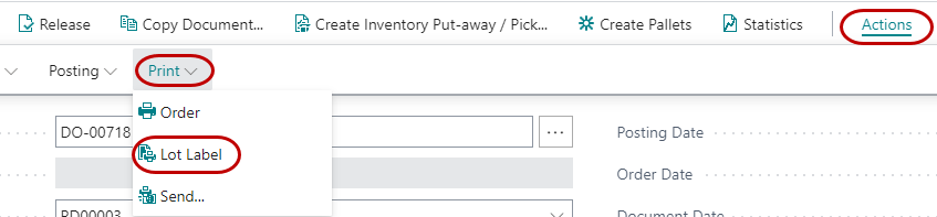 Posted Donation Receipt List
