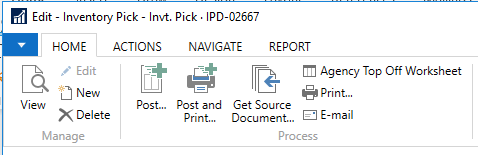 Post or Post and Print